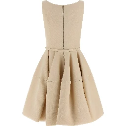 Multicolor Wool Short Dress