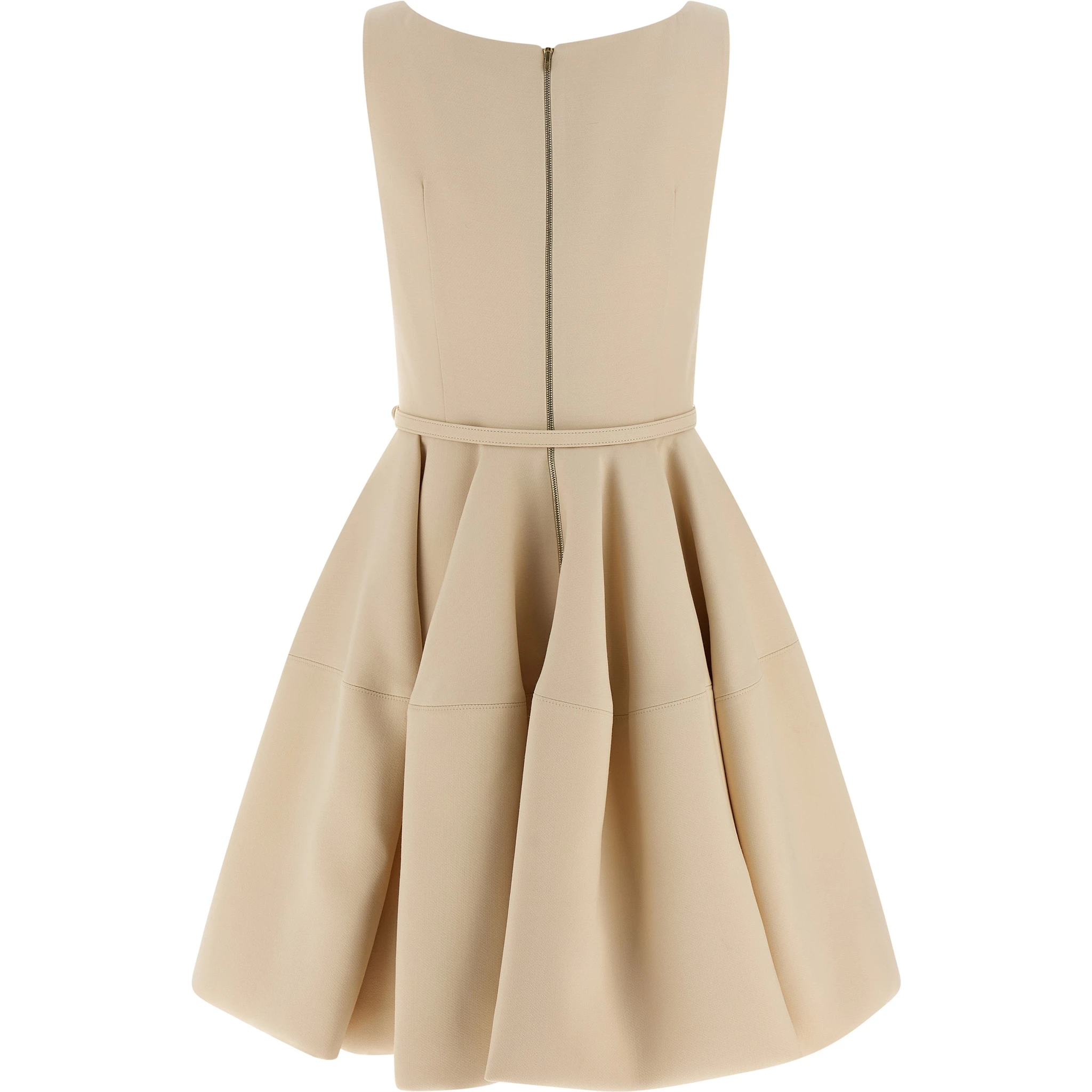Multicolor Wool Short Dress