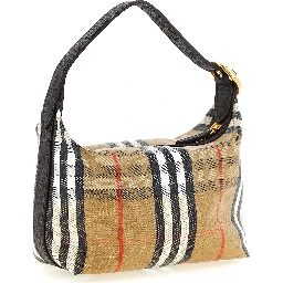 Beige Cotton Handbag