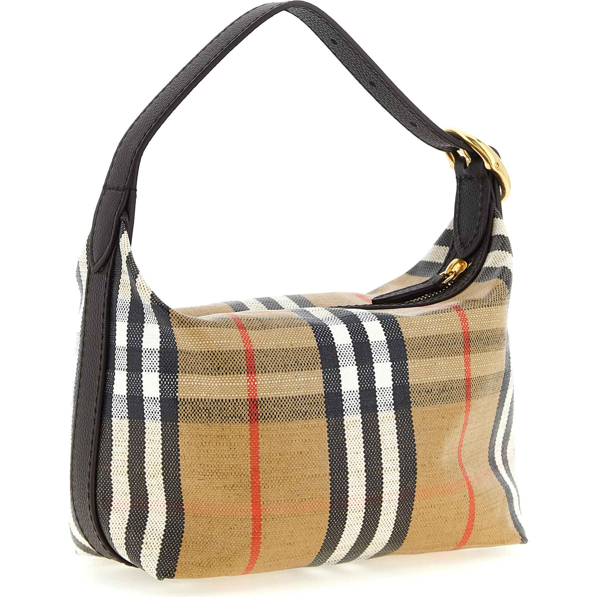 Beige Cotton Handbag