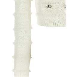 White Viscose Cardigan