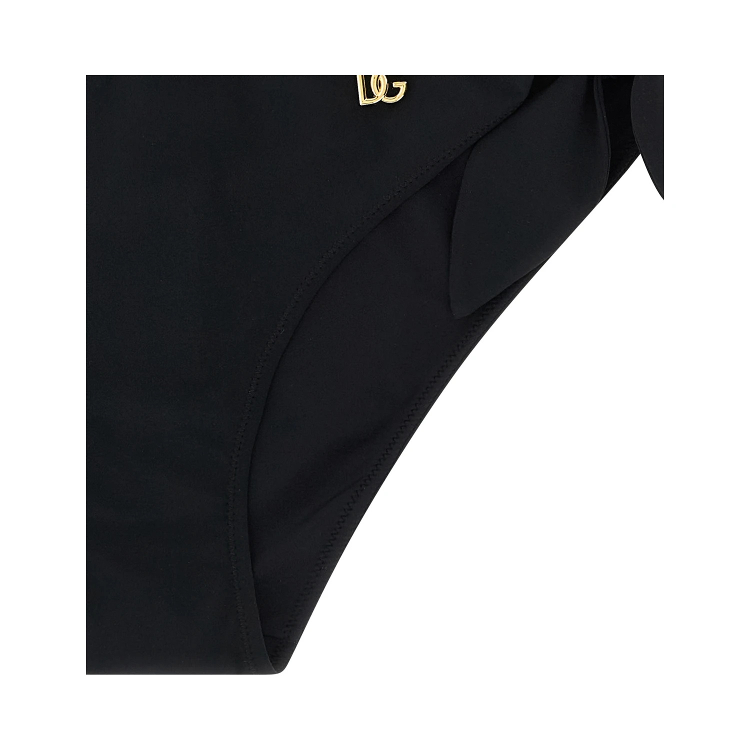 Black Polyamide Swim Briefs
