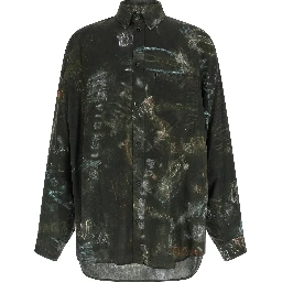 Black Viscose Blouse