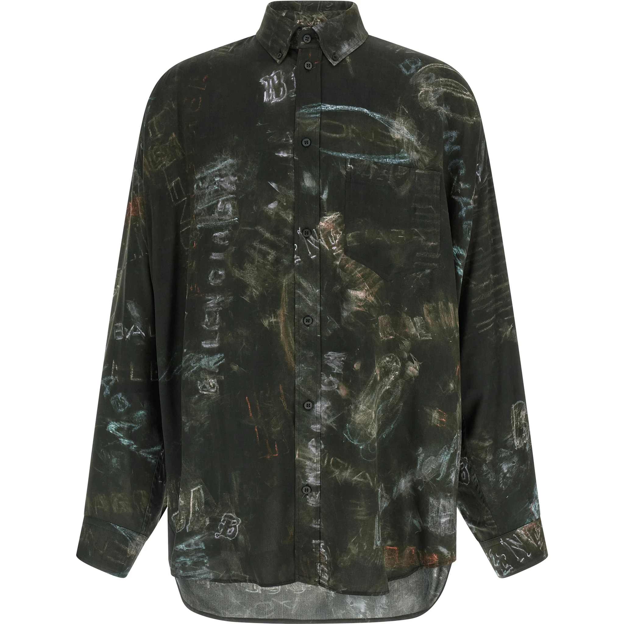 Black Viscose Blouse