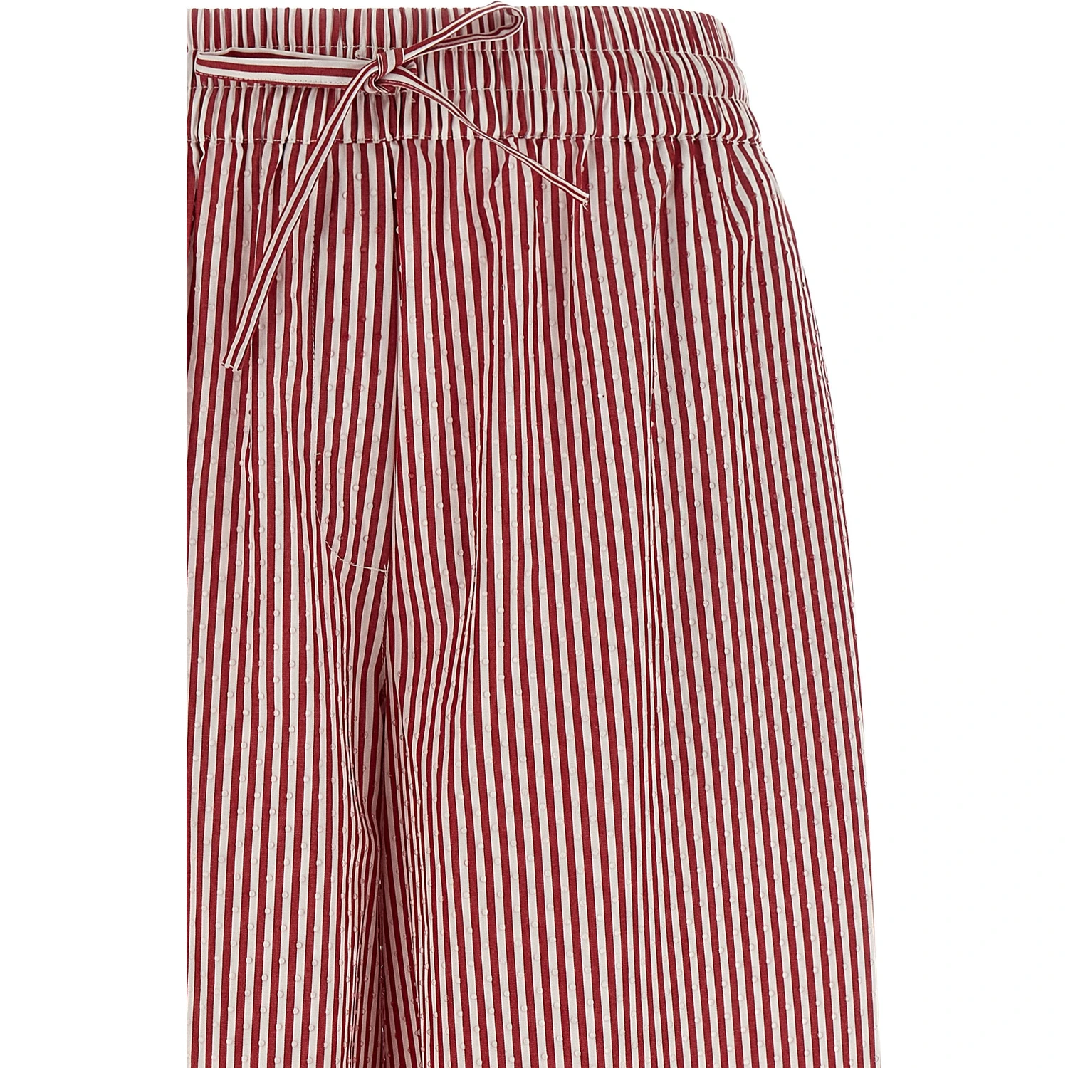Multicolor Cotton Casual Pants