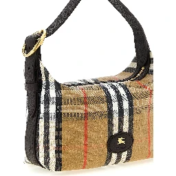Beige Cotton Handbag
