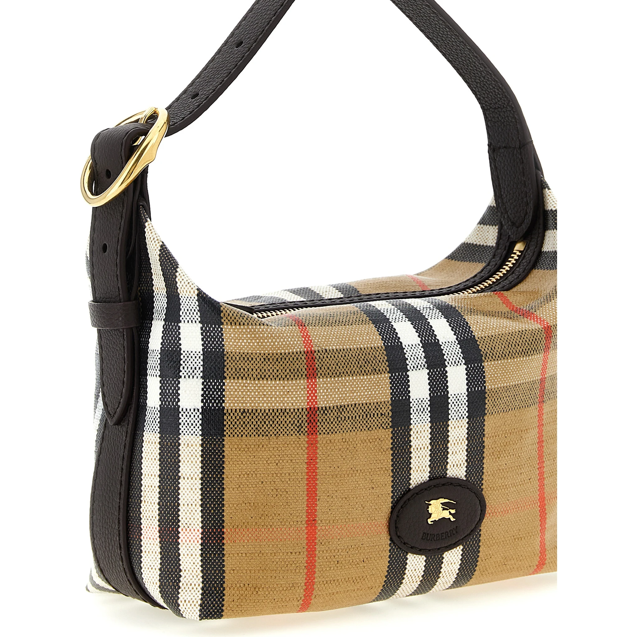 Beige Cotton Handbag