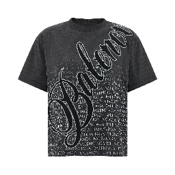 Black Cotton T-Shirt