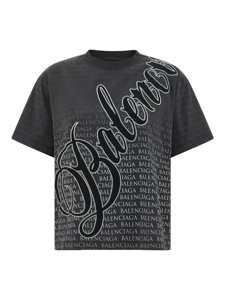 Black Cotton T-Shirt