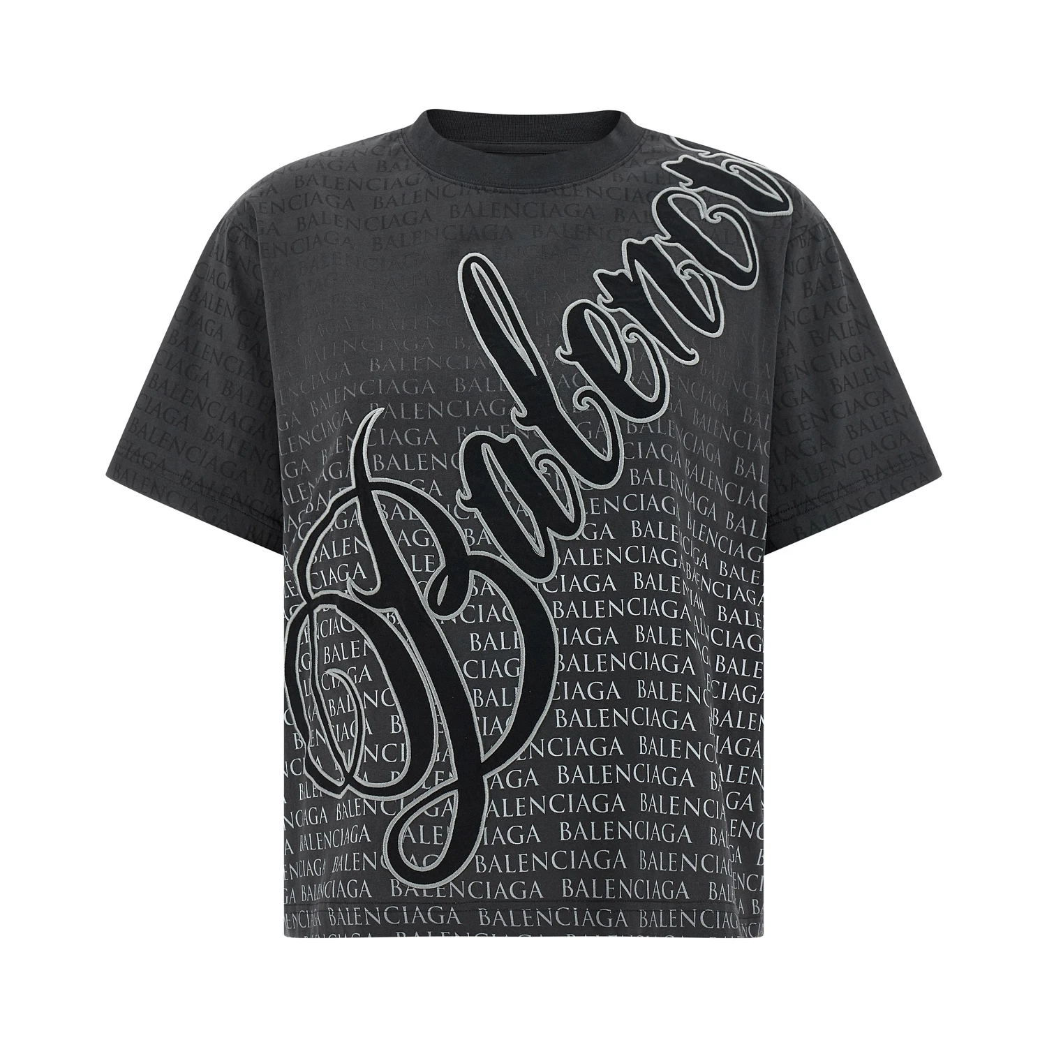 Black Cotton T-Shirt