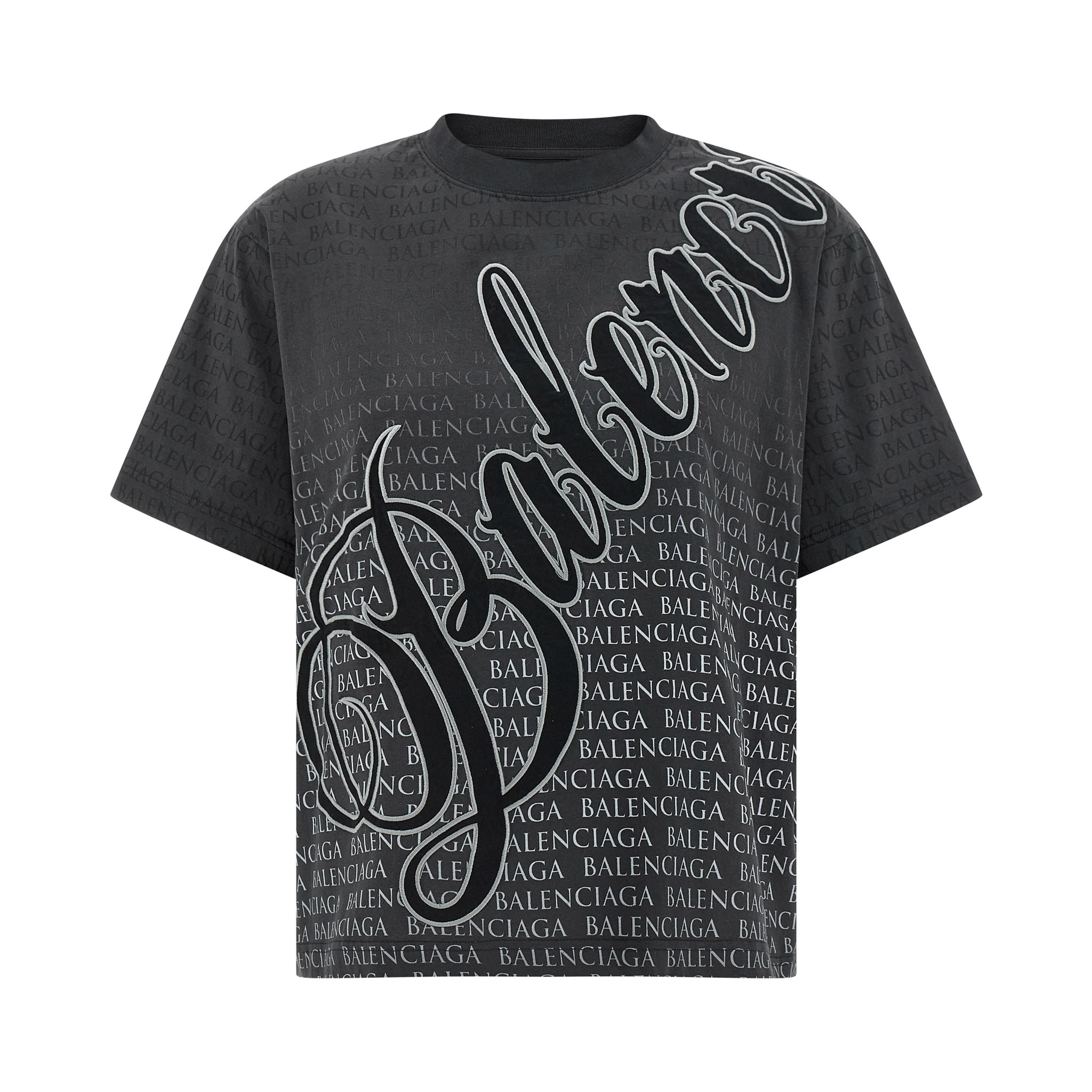 Black Cotton T-Shirt