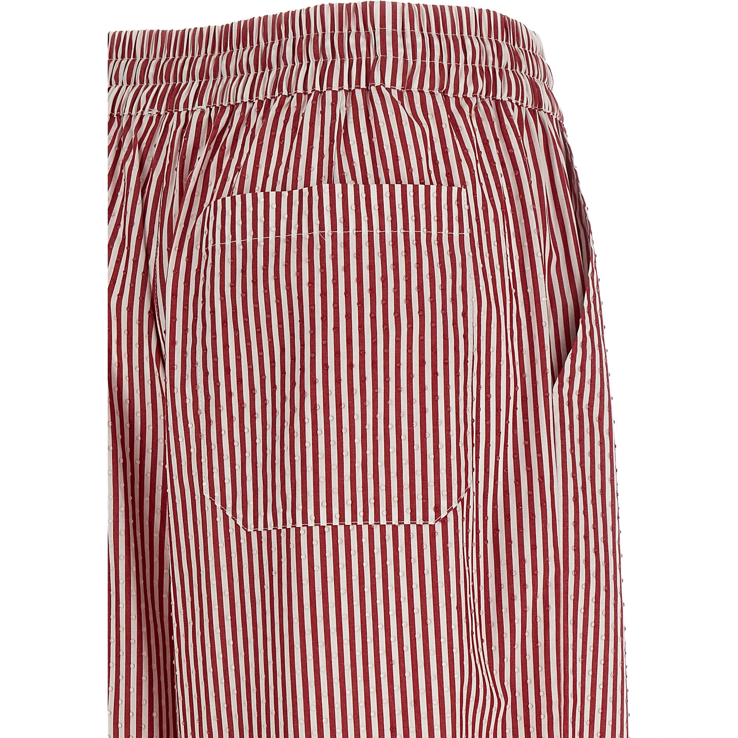 Multicolor Cotton Casual Pants