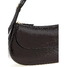 Purple Calfskin Shoulder Bag