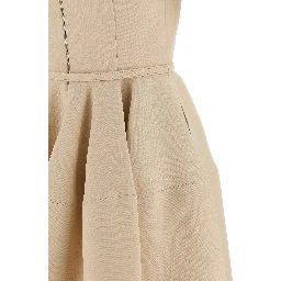 Multicolor Wool Short Dress