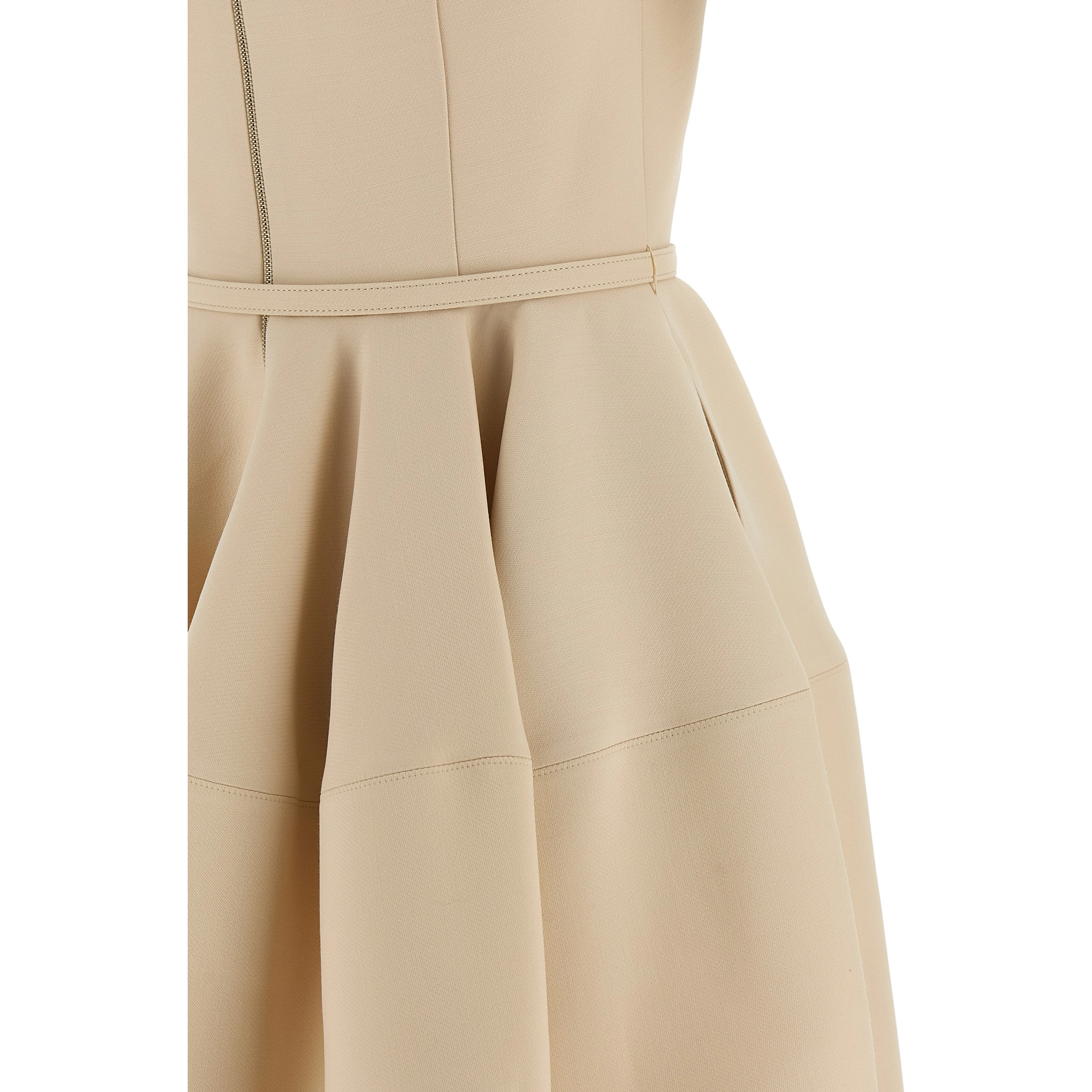 Multicolor Wool Short Dress