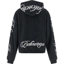 Black Cotton Sweatshirt