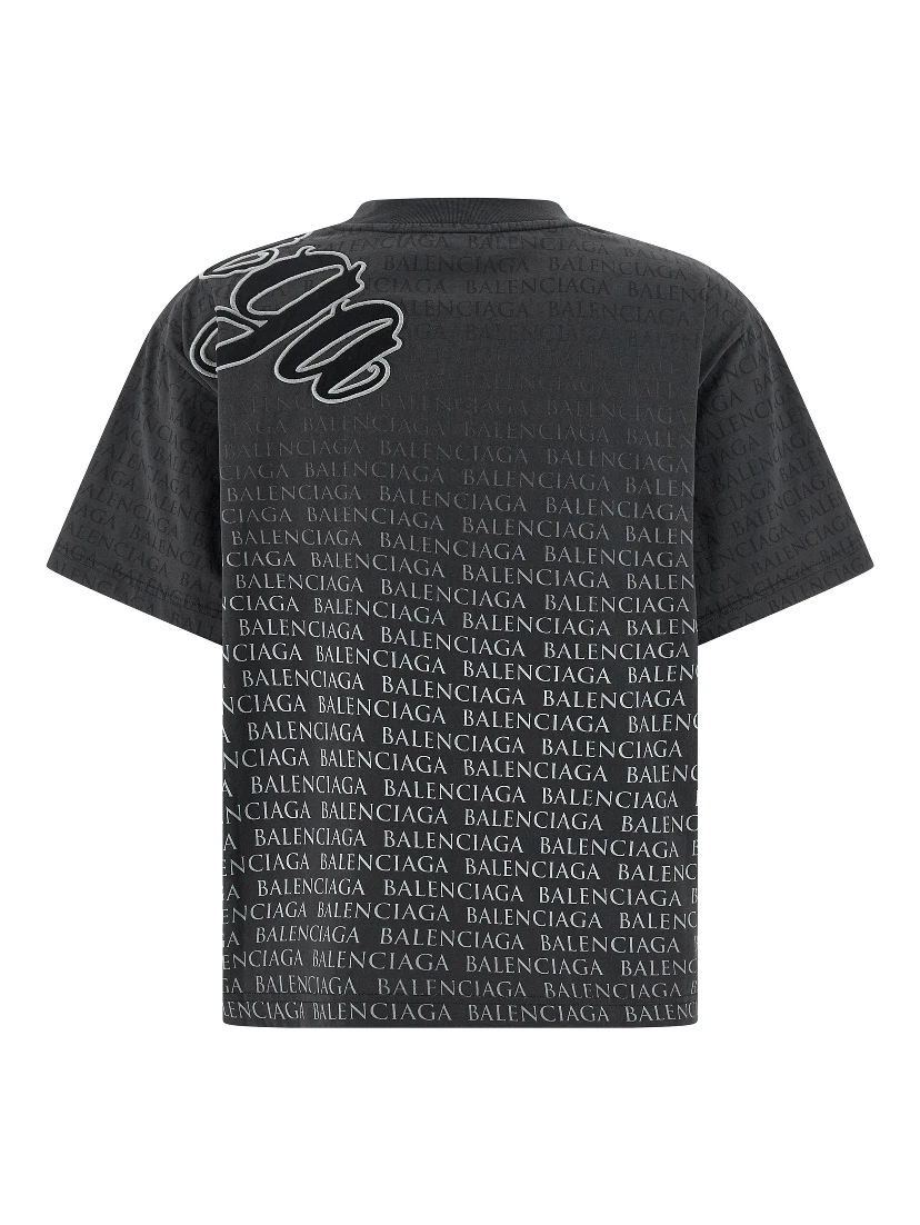 Black Cotton T-Shirt