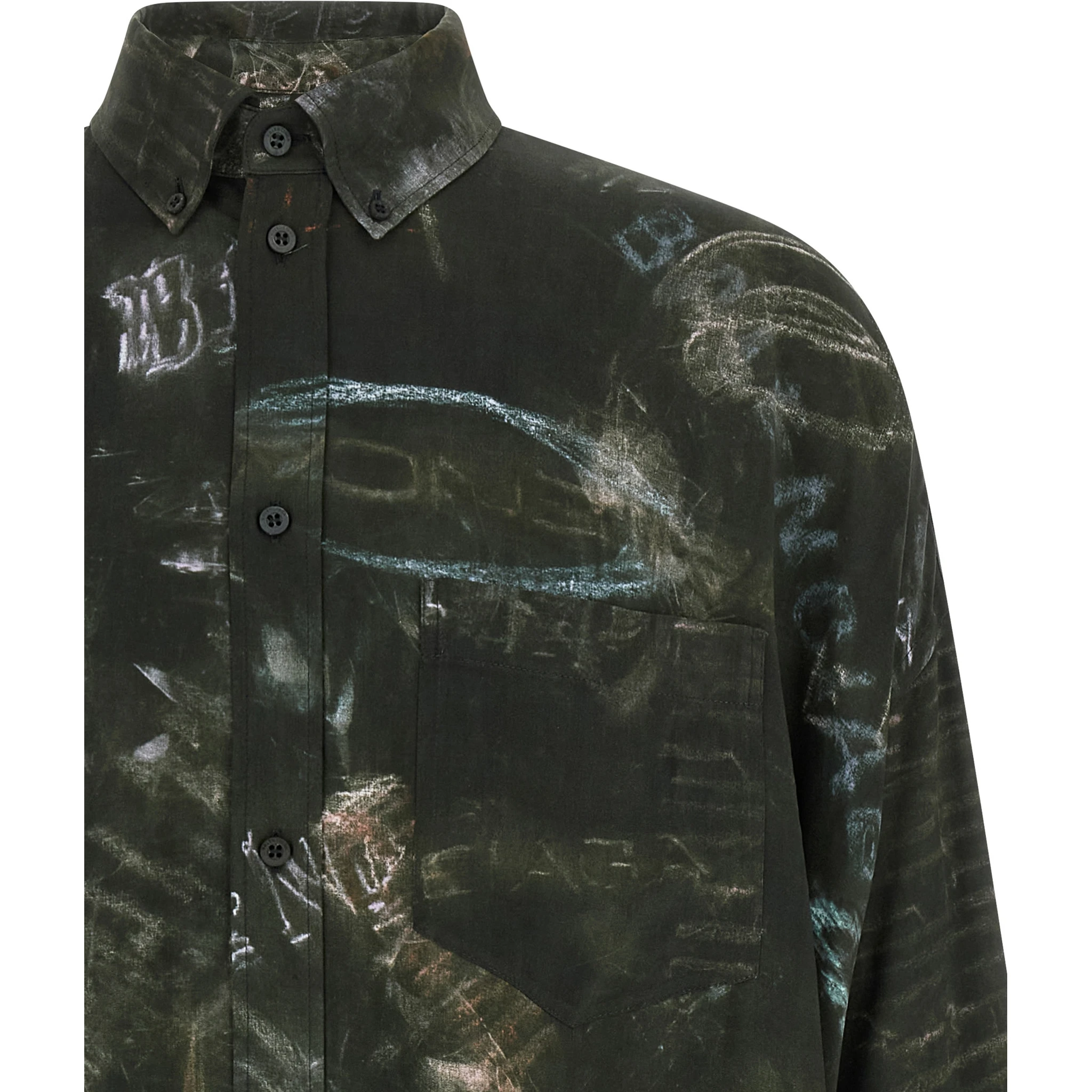 Black Viscose Blouse