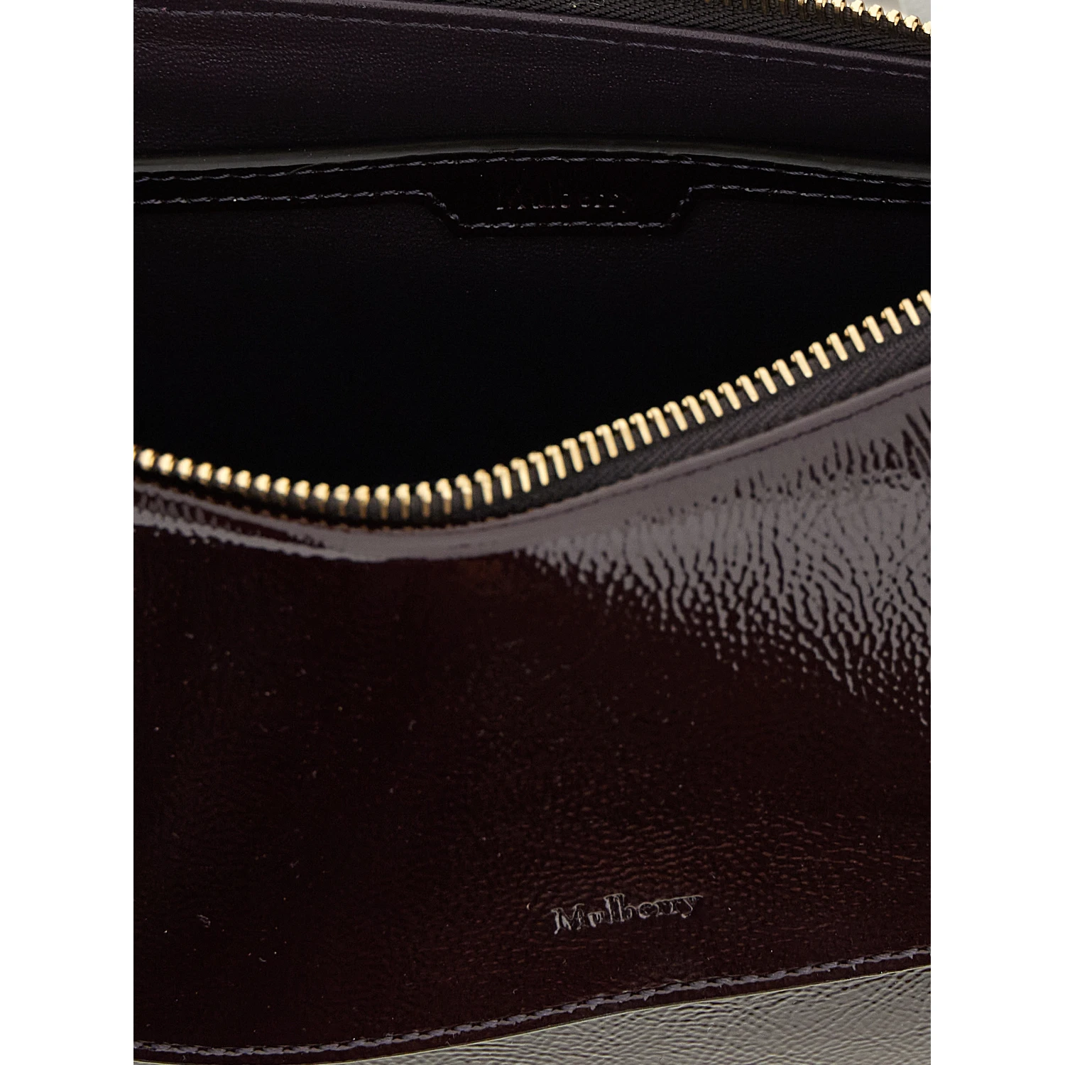 Purple Calfskin Shoulder Bag