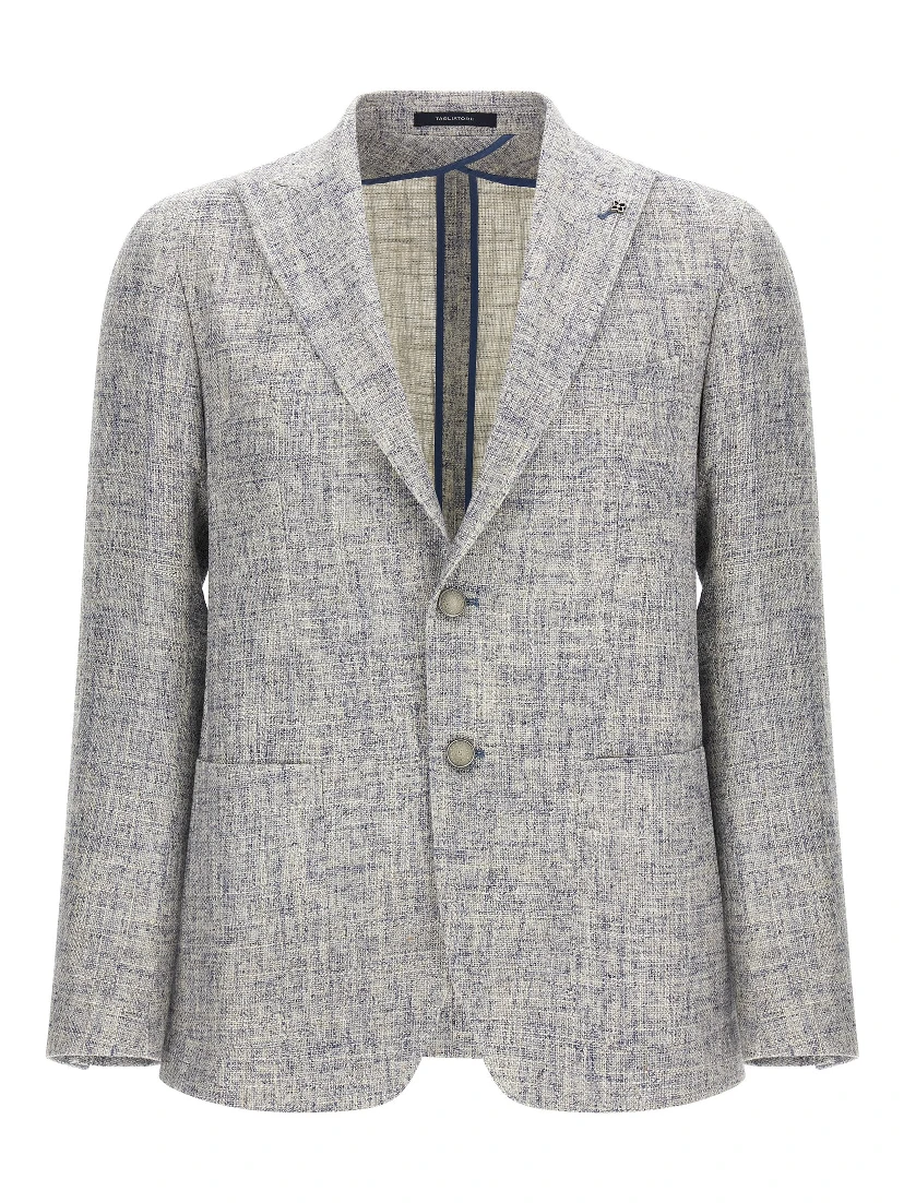 Blue Viscose Blazer