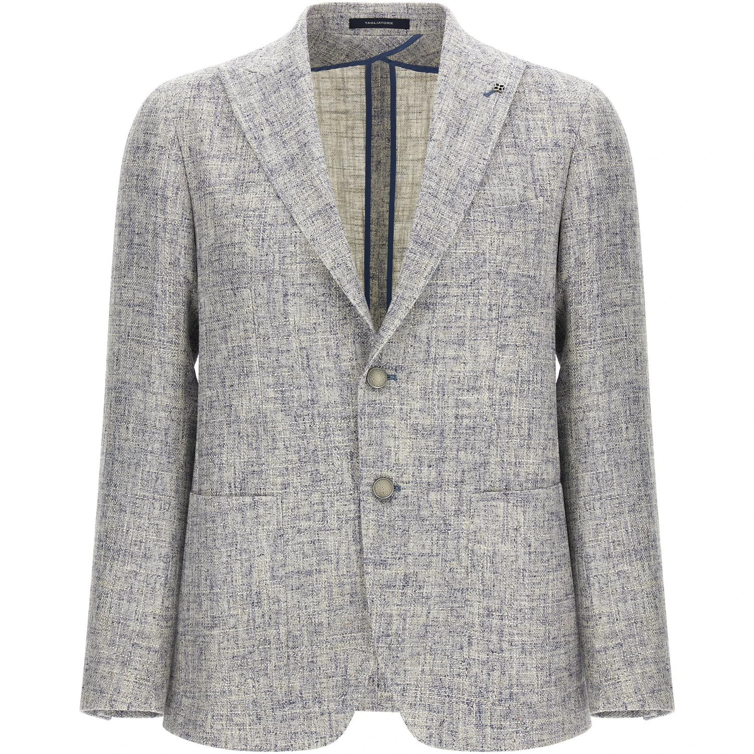 Blue Viscose Blazer