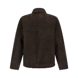 Brown Suede Leather Leather Jacket