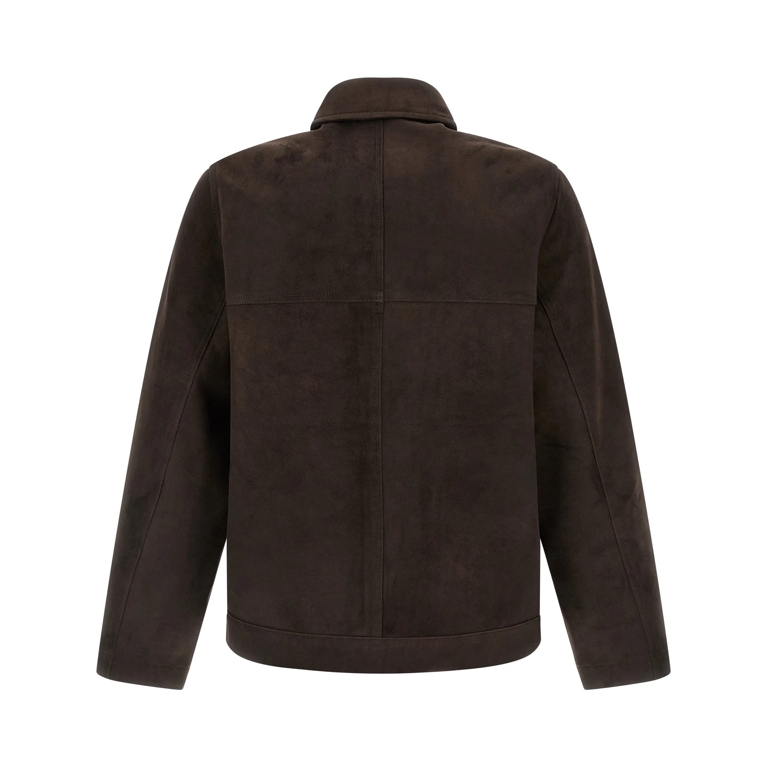 Brown Suede Leather Leather Jacket