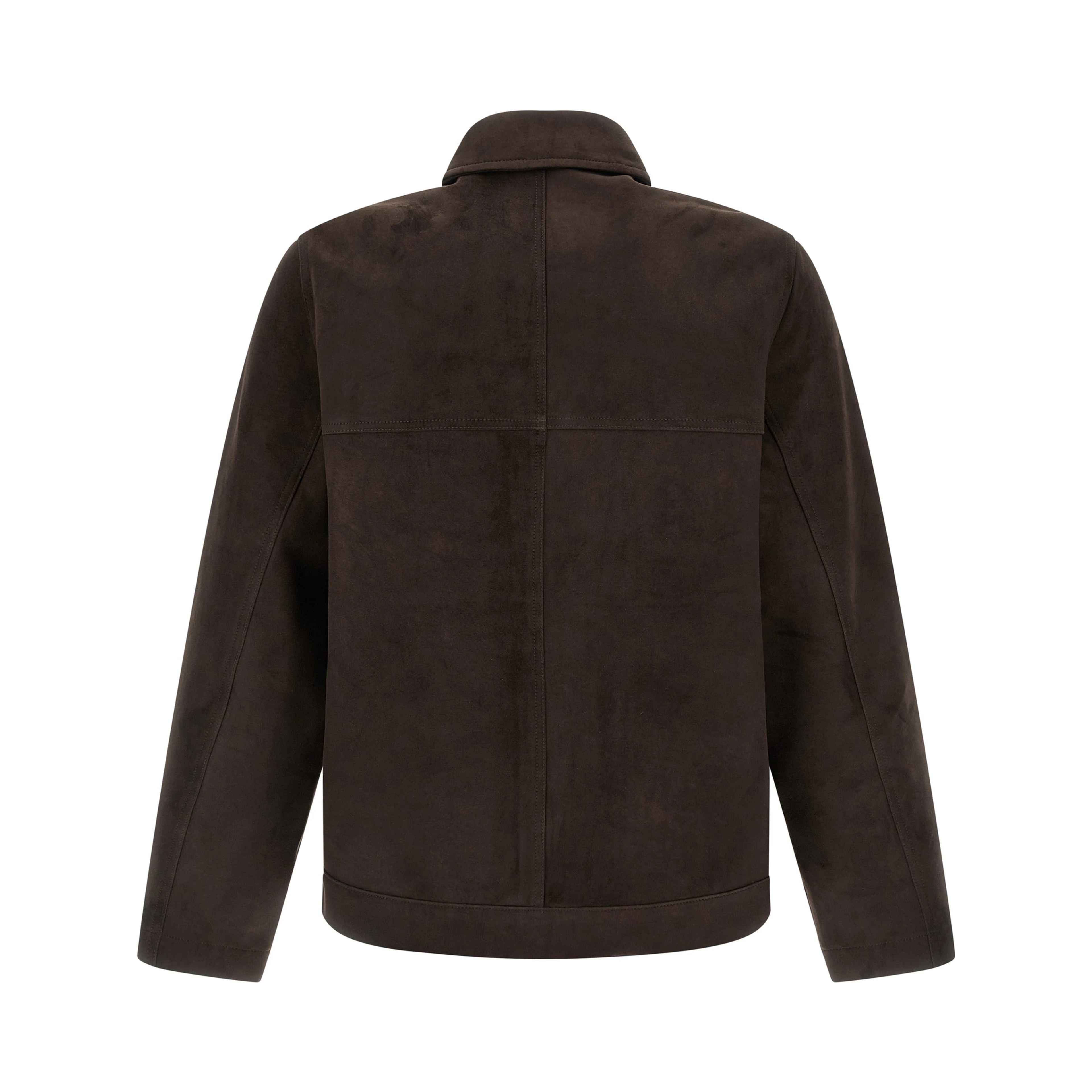 Brown Suede Leather Leather Jacket