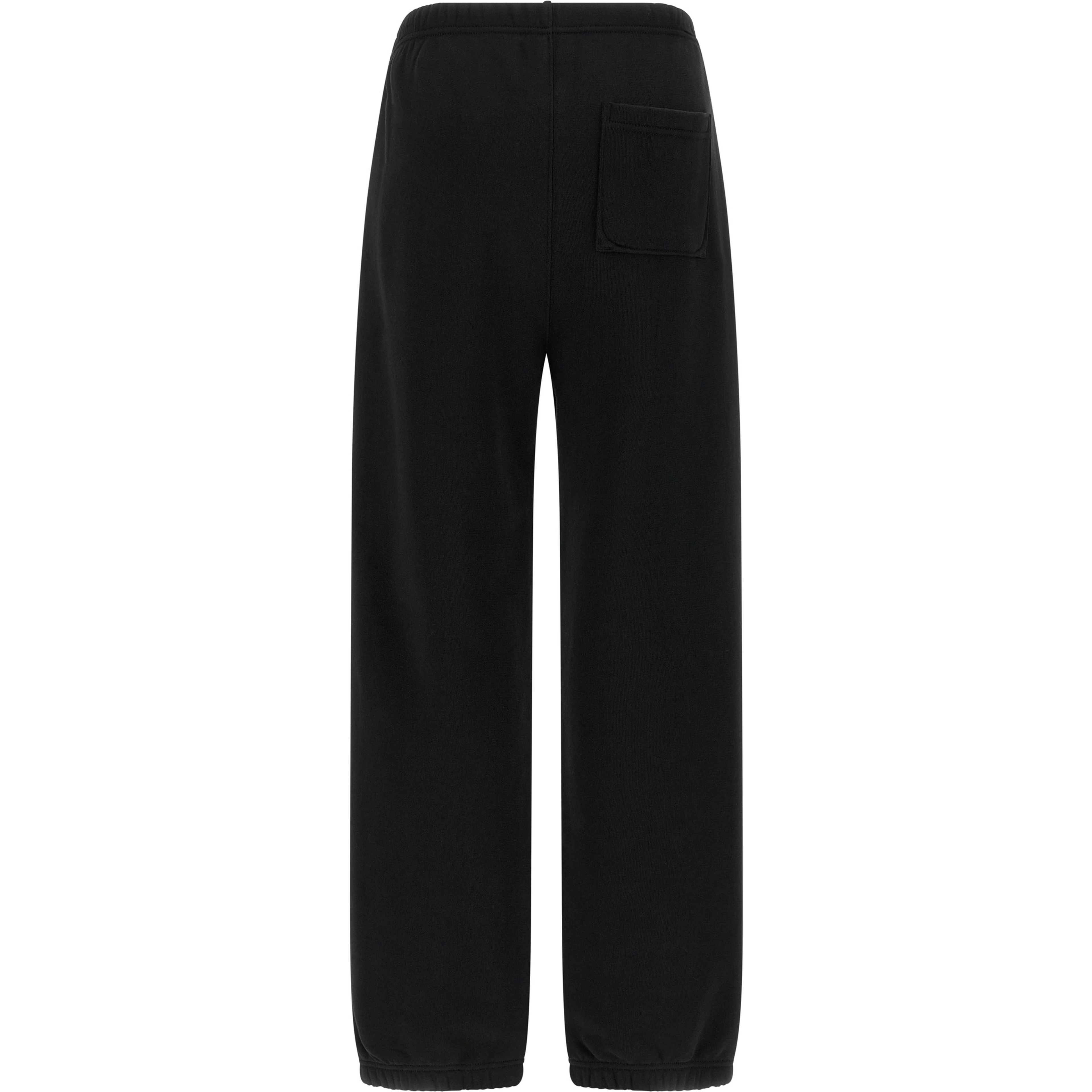 Black Cotton Joggers (Workout Pants)