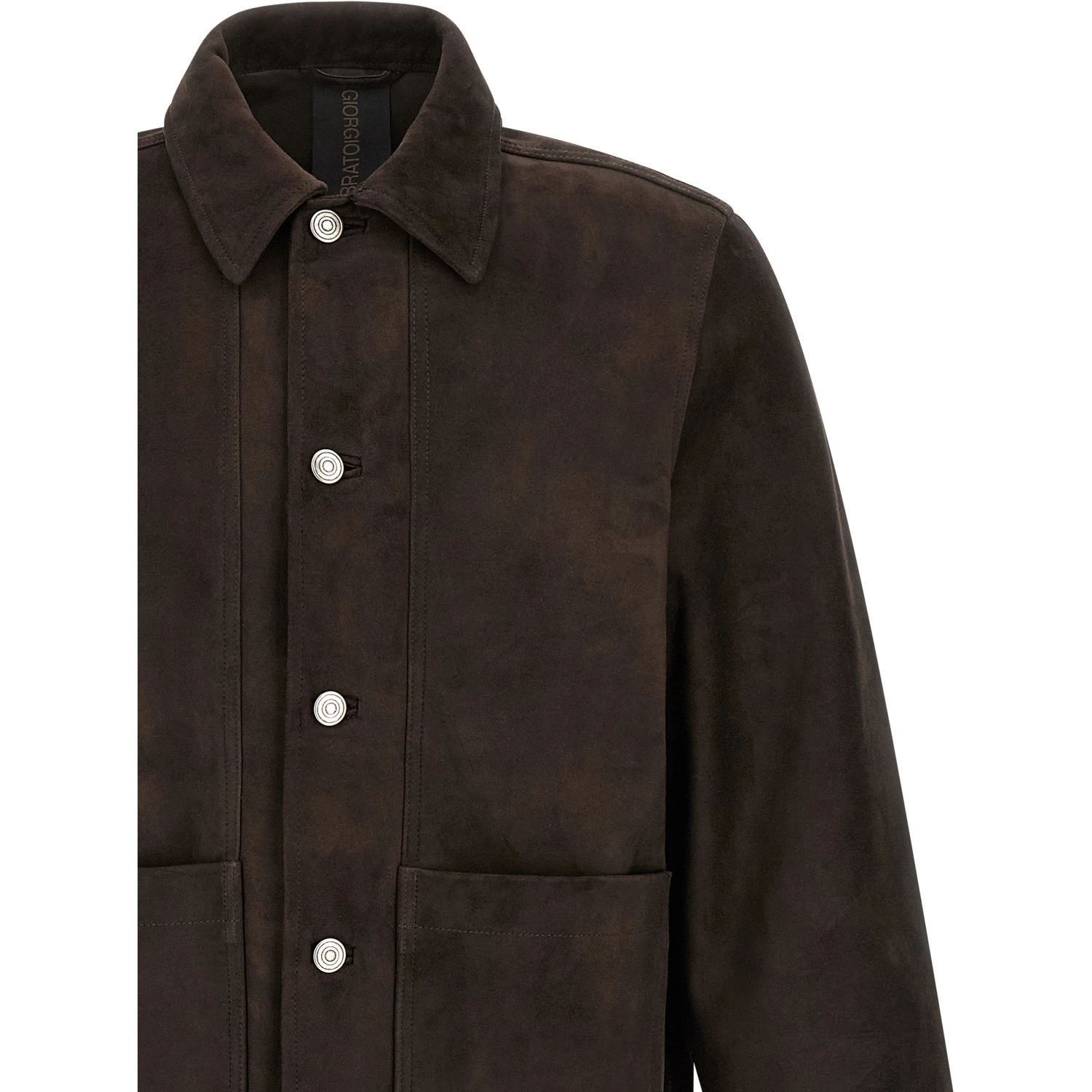 Brown Suede Leather Leather Jacket
