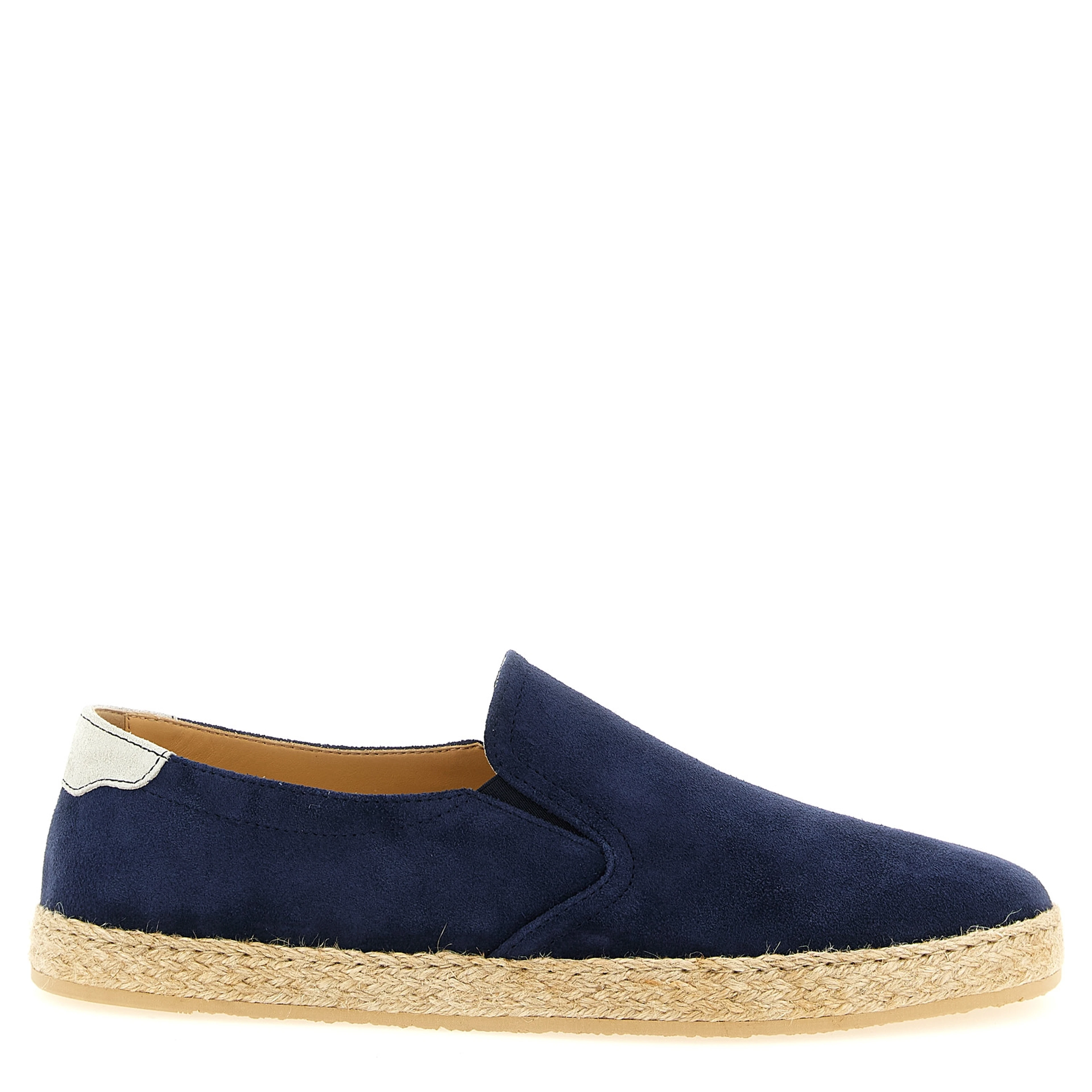 Blue Calfskin Espadrilles