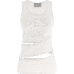 White Organic Cotton Tank Tops