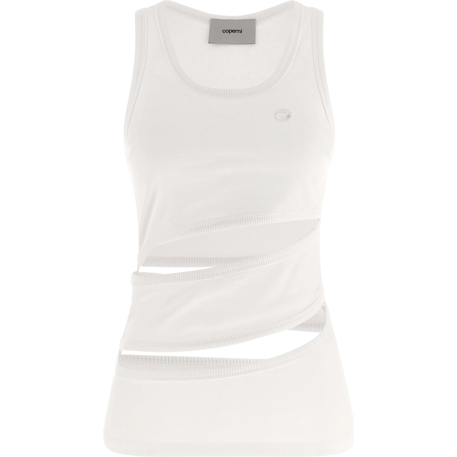 White Organic Cotton Tank Tops