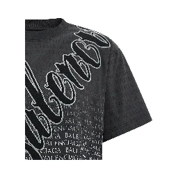 Black Cotton T-Shirt