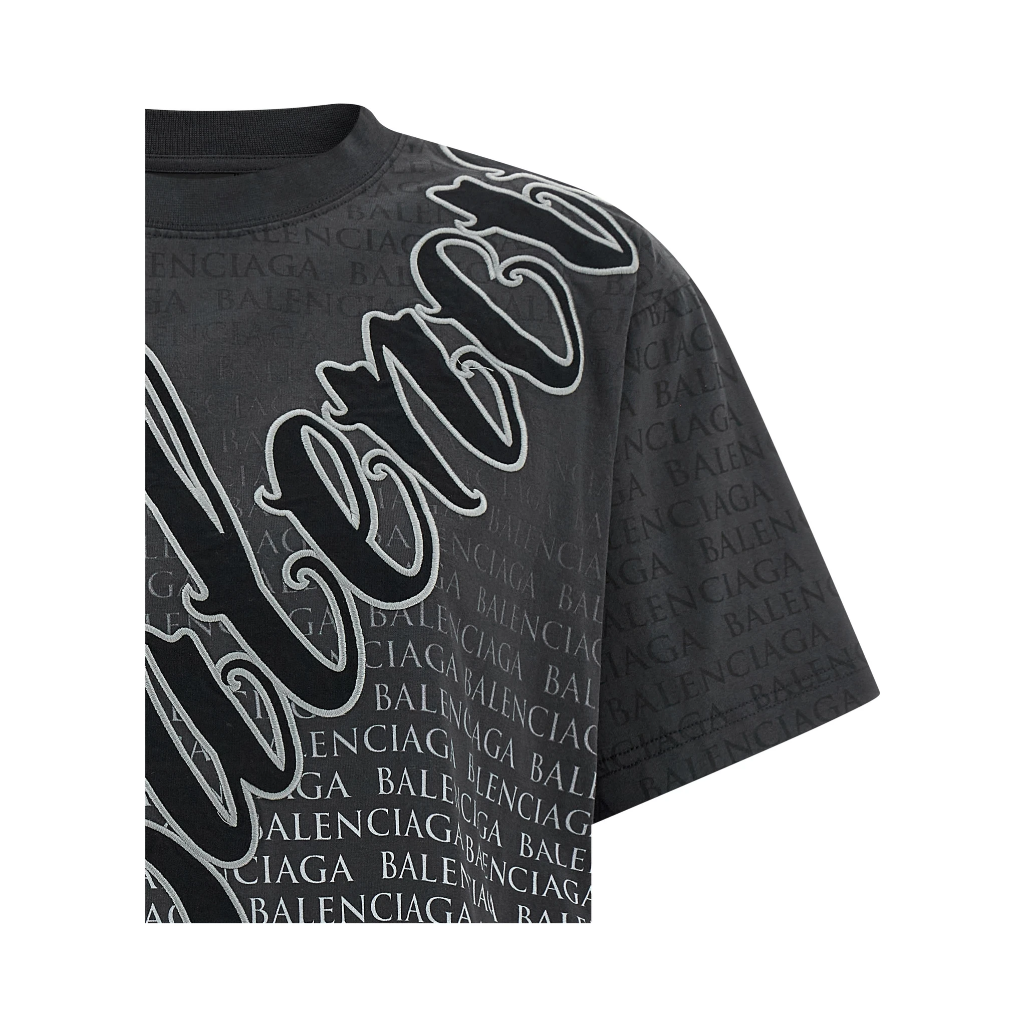 Black Cotton T-Shirt