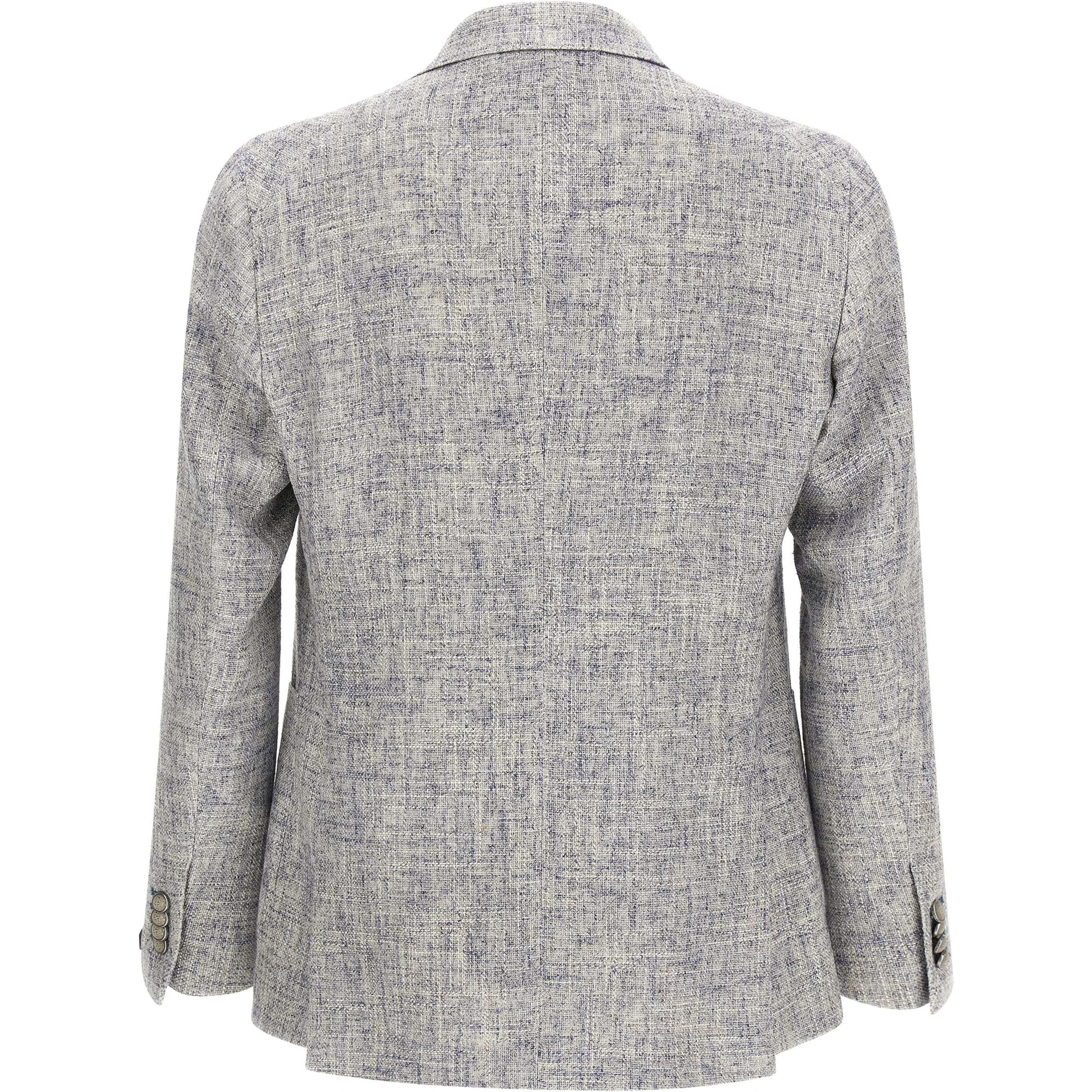 Blue Viscose Blazer