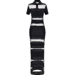 Black Cotton Long Dress