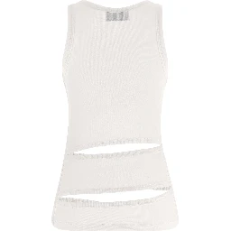 White Organic Cotton Tank Tops