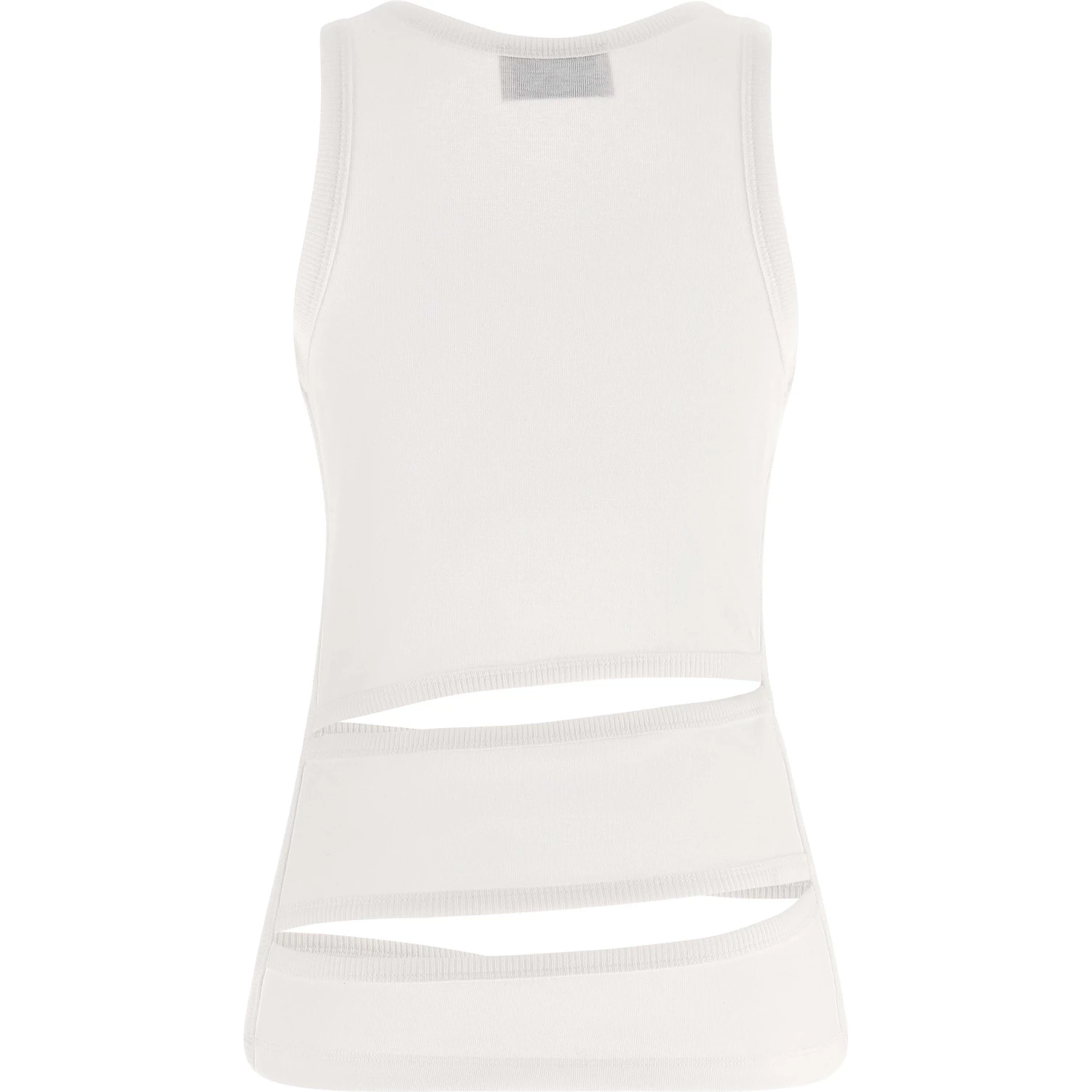 White Organic Cotton Tank Tops