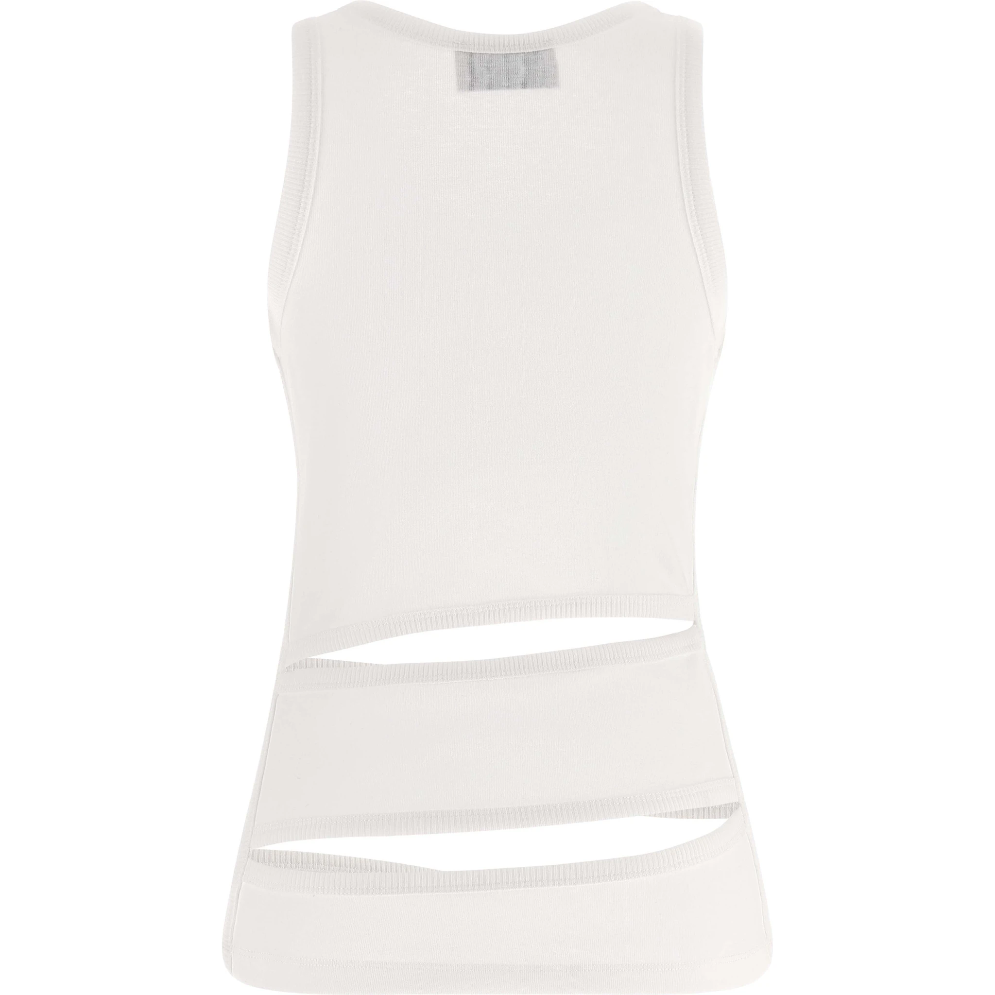 White Organic Cotton Tank Tops