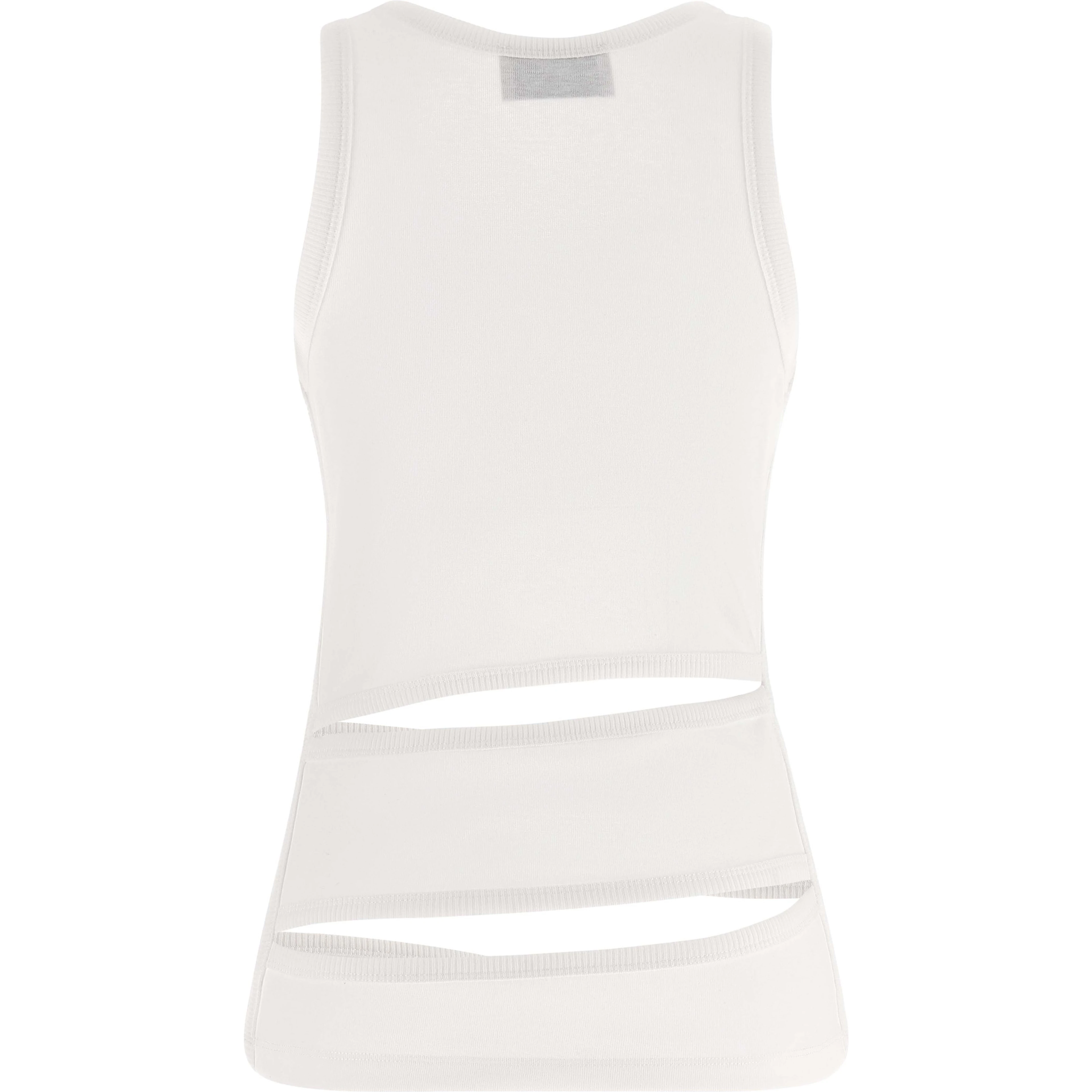 White Organic Cotton Tank Tops