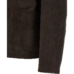 Brown Suede Leather Leather Jacket