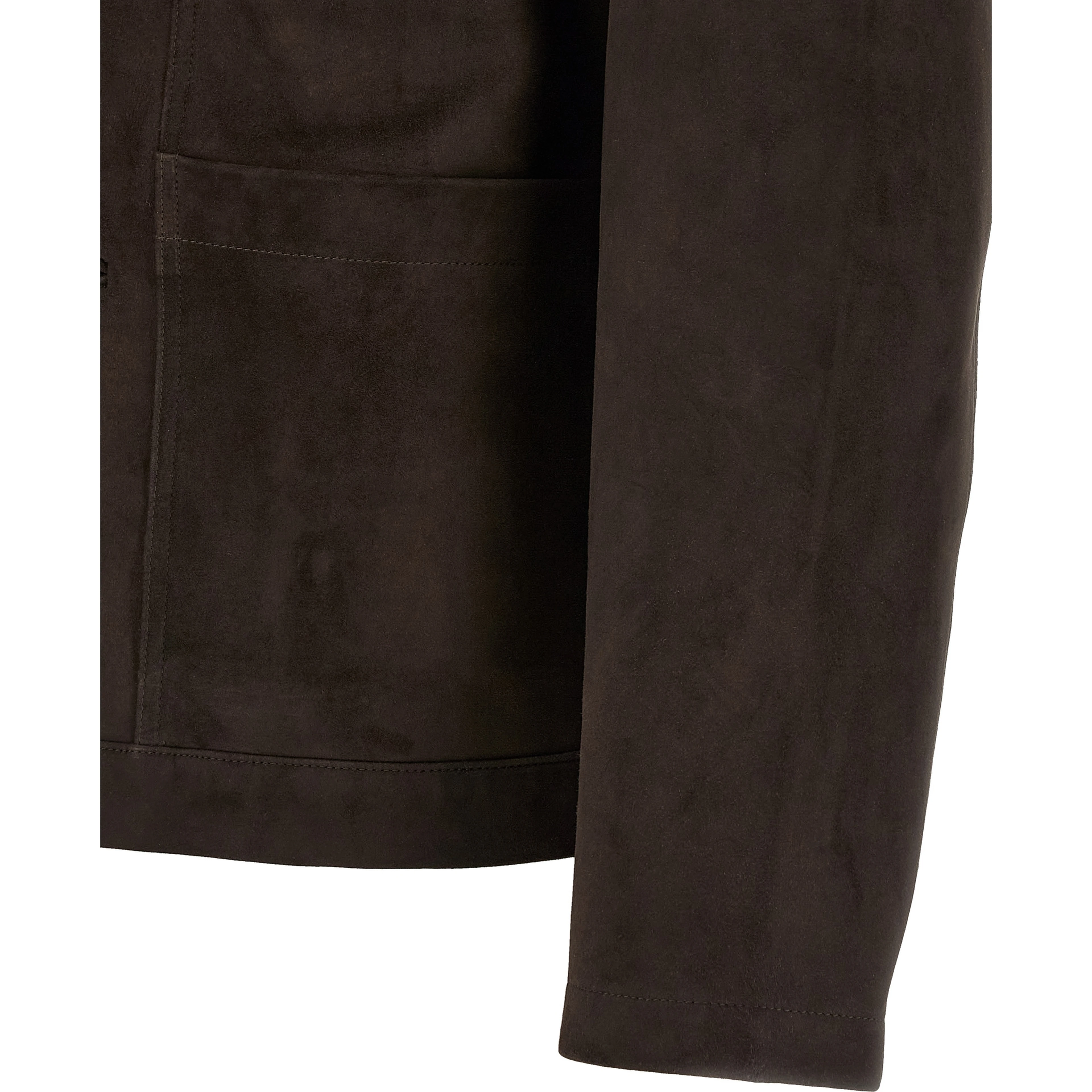 Brown Suede Leather Leather Jacket