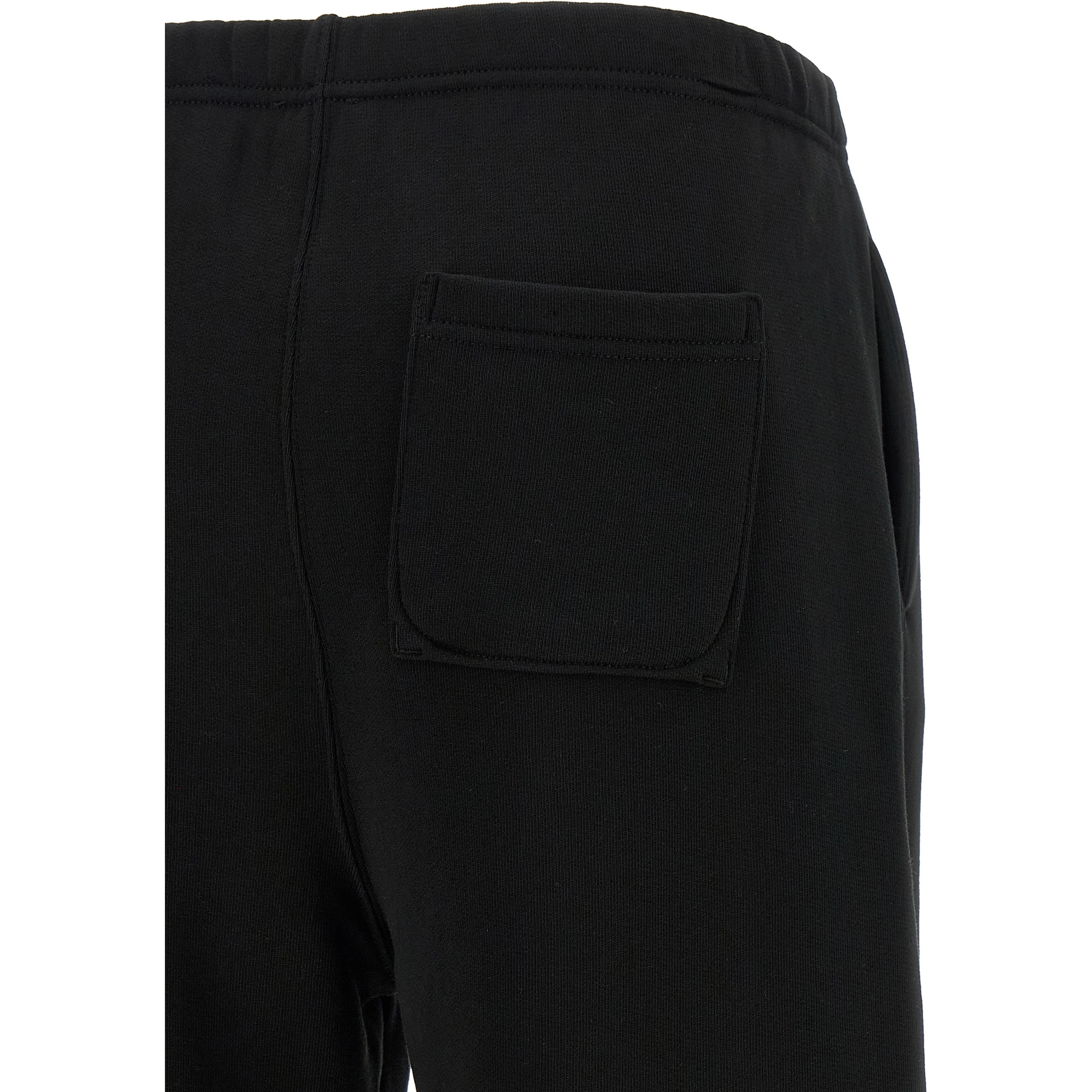 Black Cotton Joggers (Workout Pants)