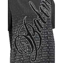 Black Cotton T-Shirt