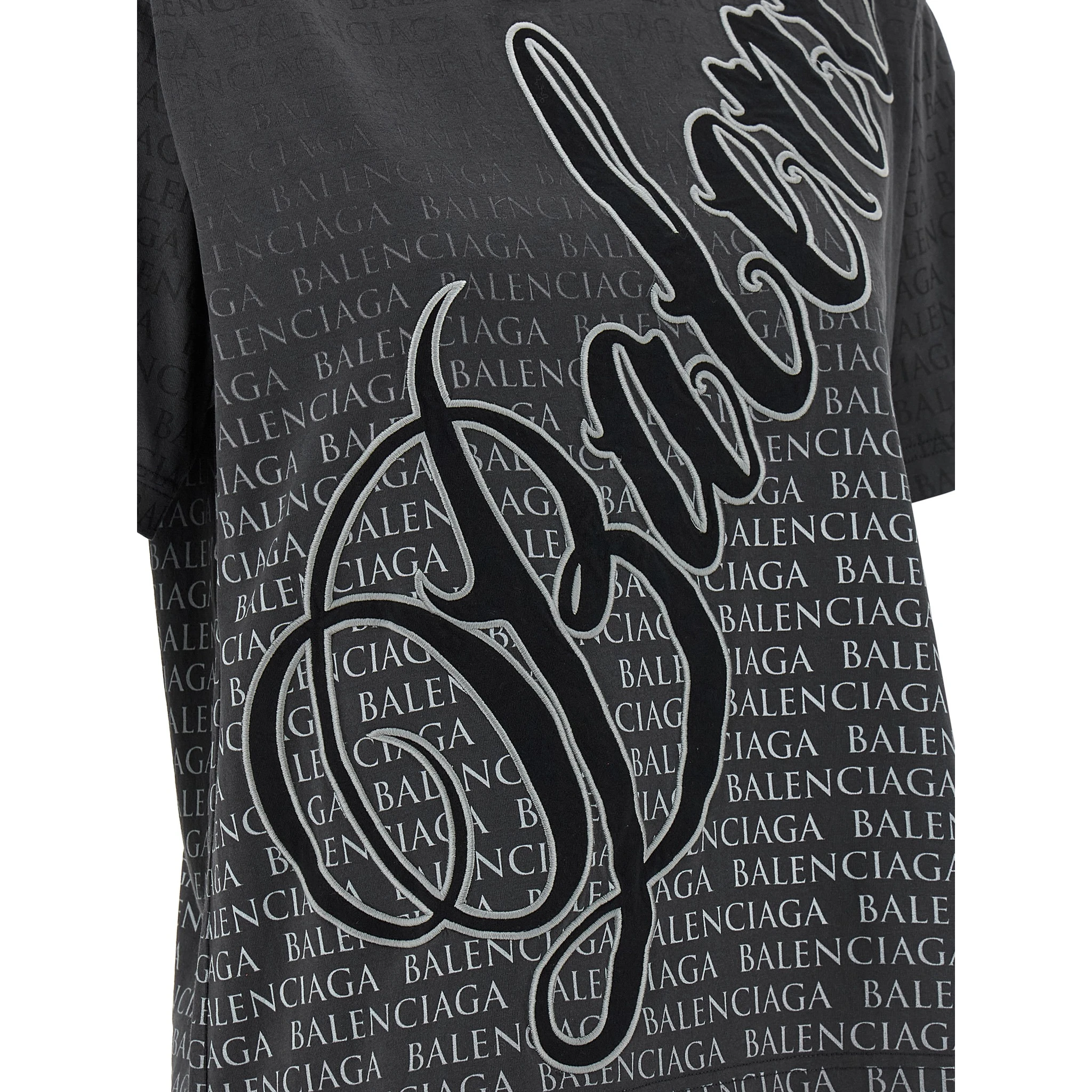 Black Cotton T-Shirt