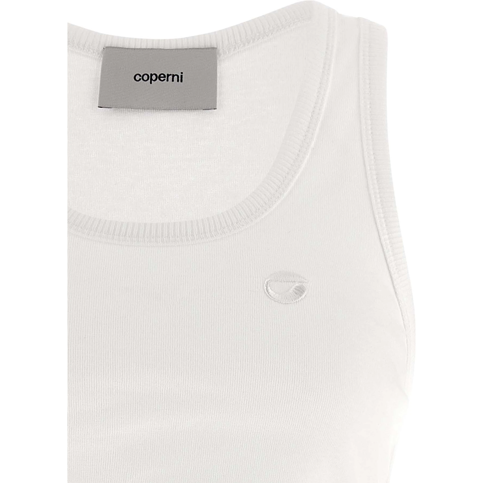 White Organic Cotton Tank Tops