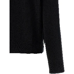 Bicolor Cotton Cardigan