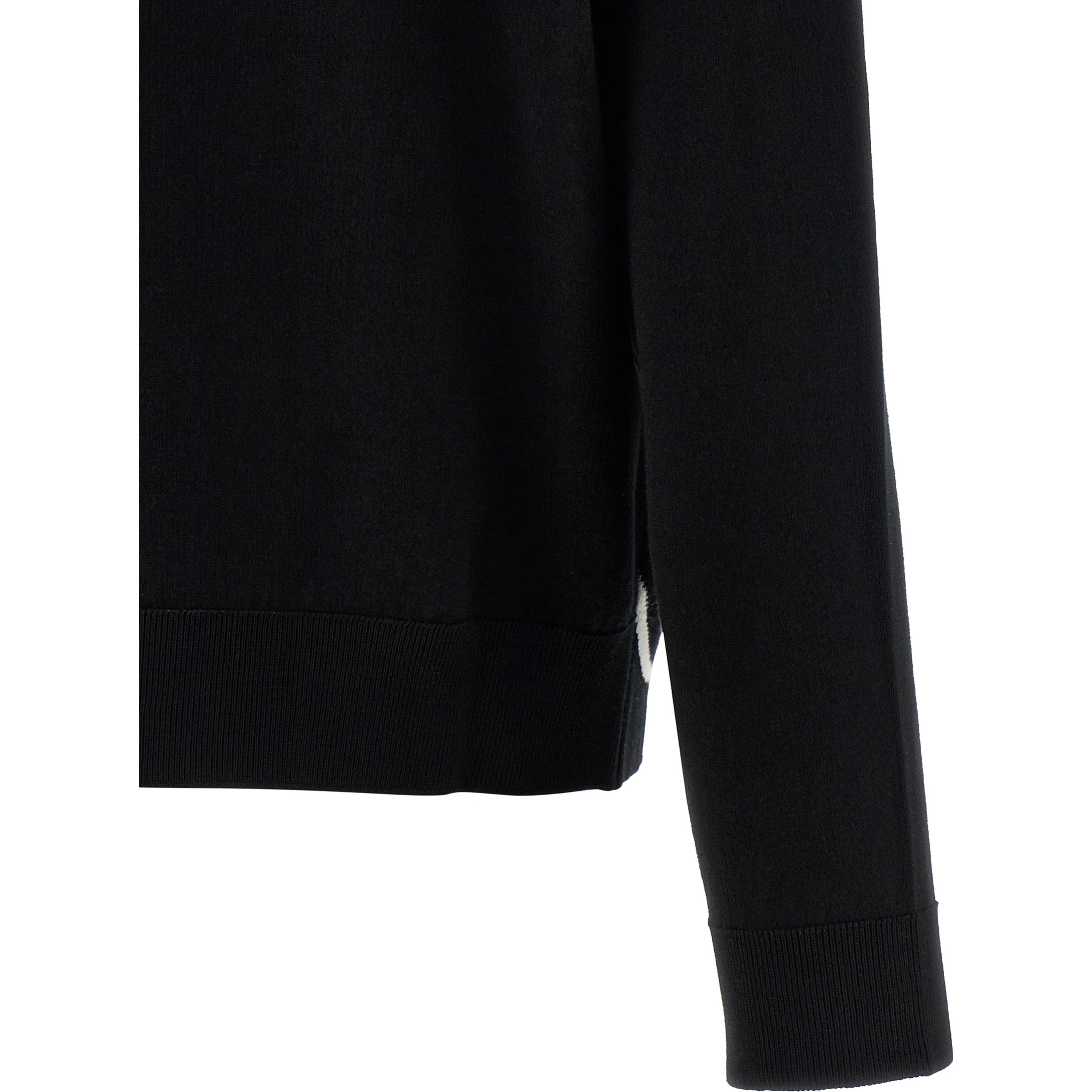 Bicolor Cotton Cardigan