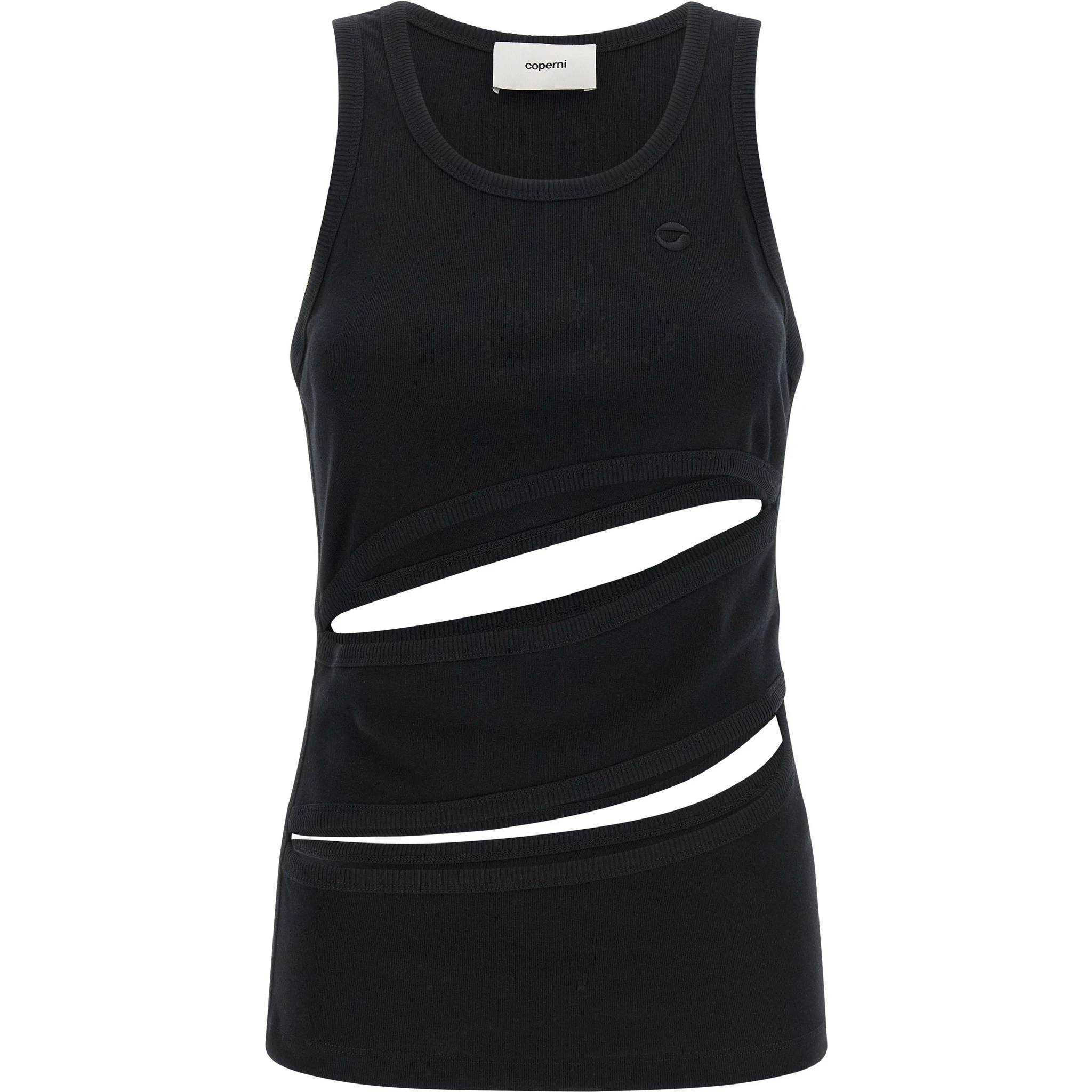 Black Organic Cotton Tank Tops